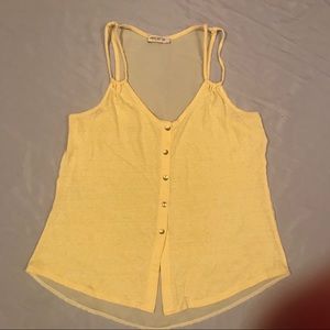 Yellow cami